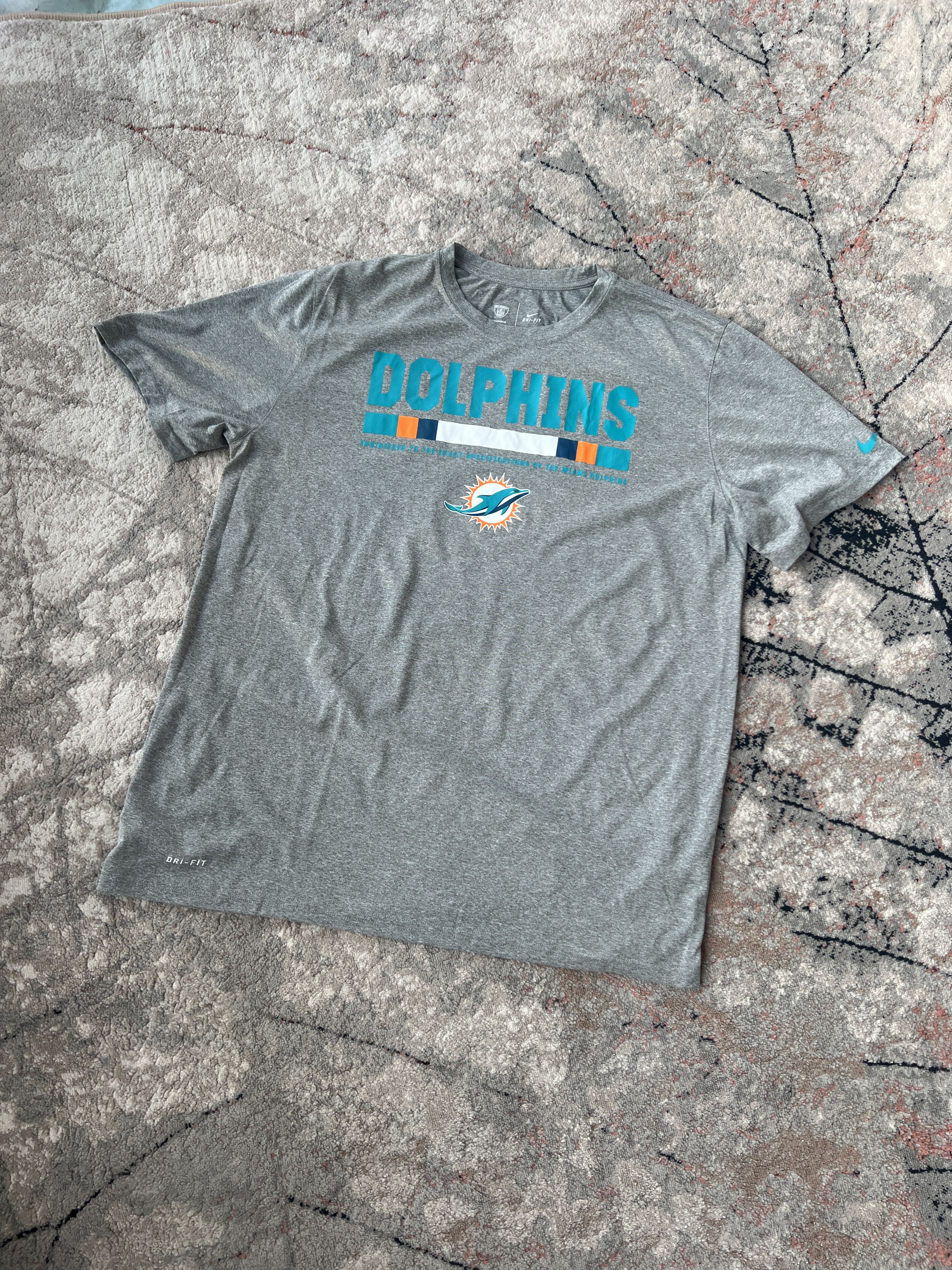 NFL Nike Miami Dolphins NFL Tee Size US XL / EU 56 / 4 - 1 Thumbnail