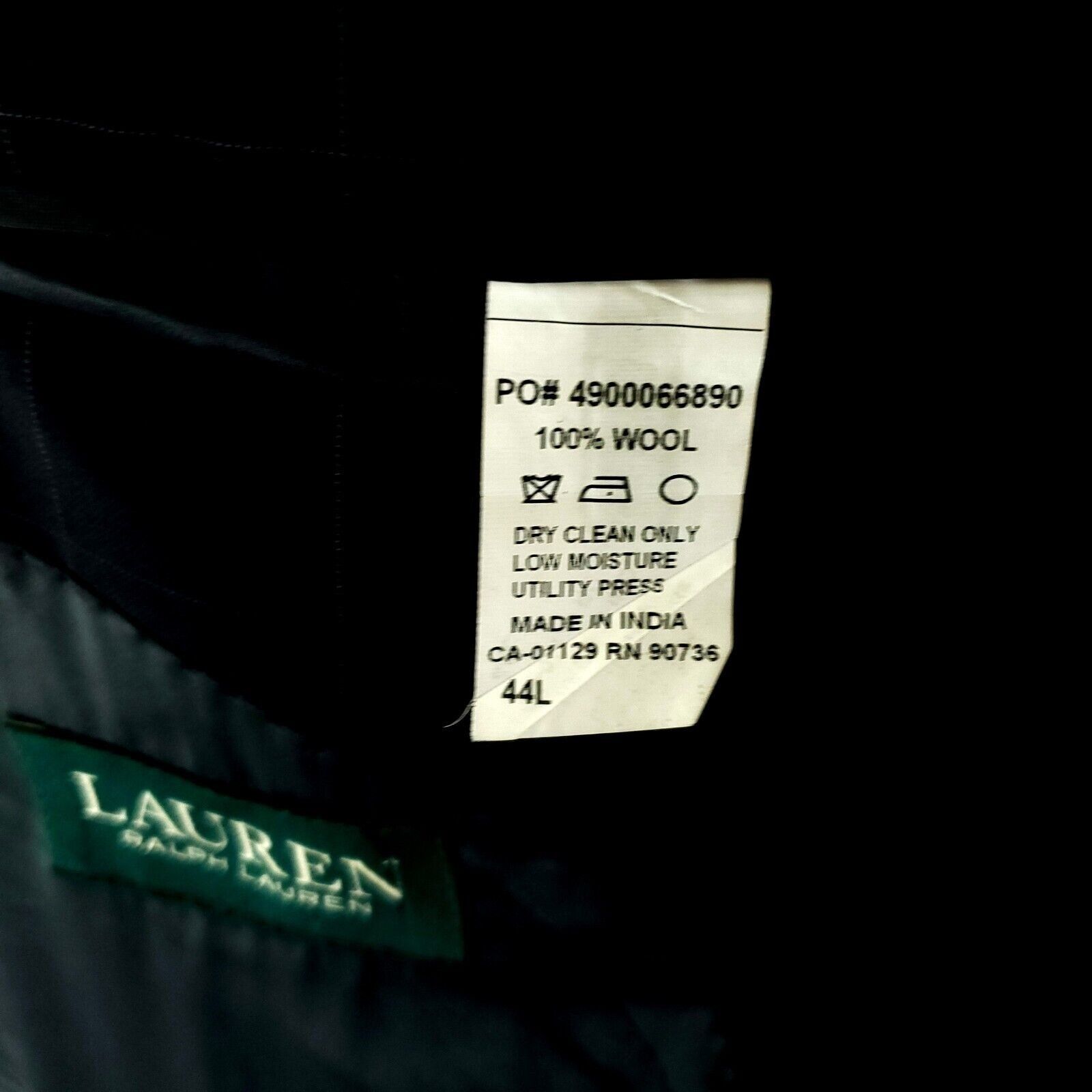 Lauren Ralph Lauren Lauren Ralph Lauren Wool 2 Button Blazer 42L or Slim Fit 44L Size 42L - 8 Thumbnail