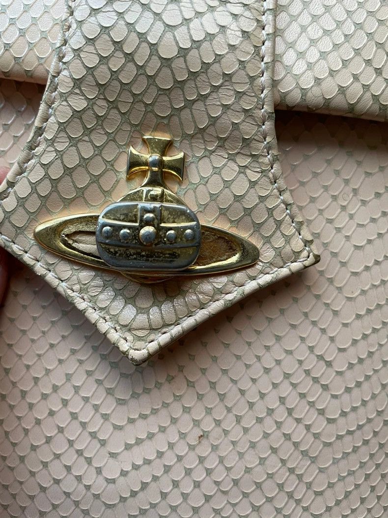Vivienne Westwood Vivienne Westwood size os Nude Snake Print Handbag Basket G Size ONE SIZE - 3 Thumbnail