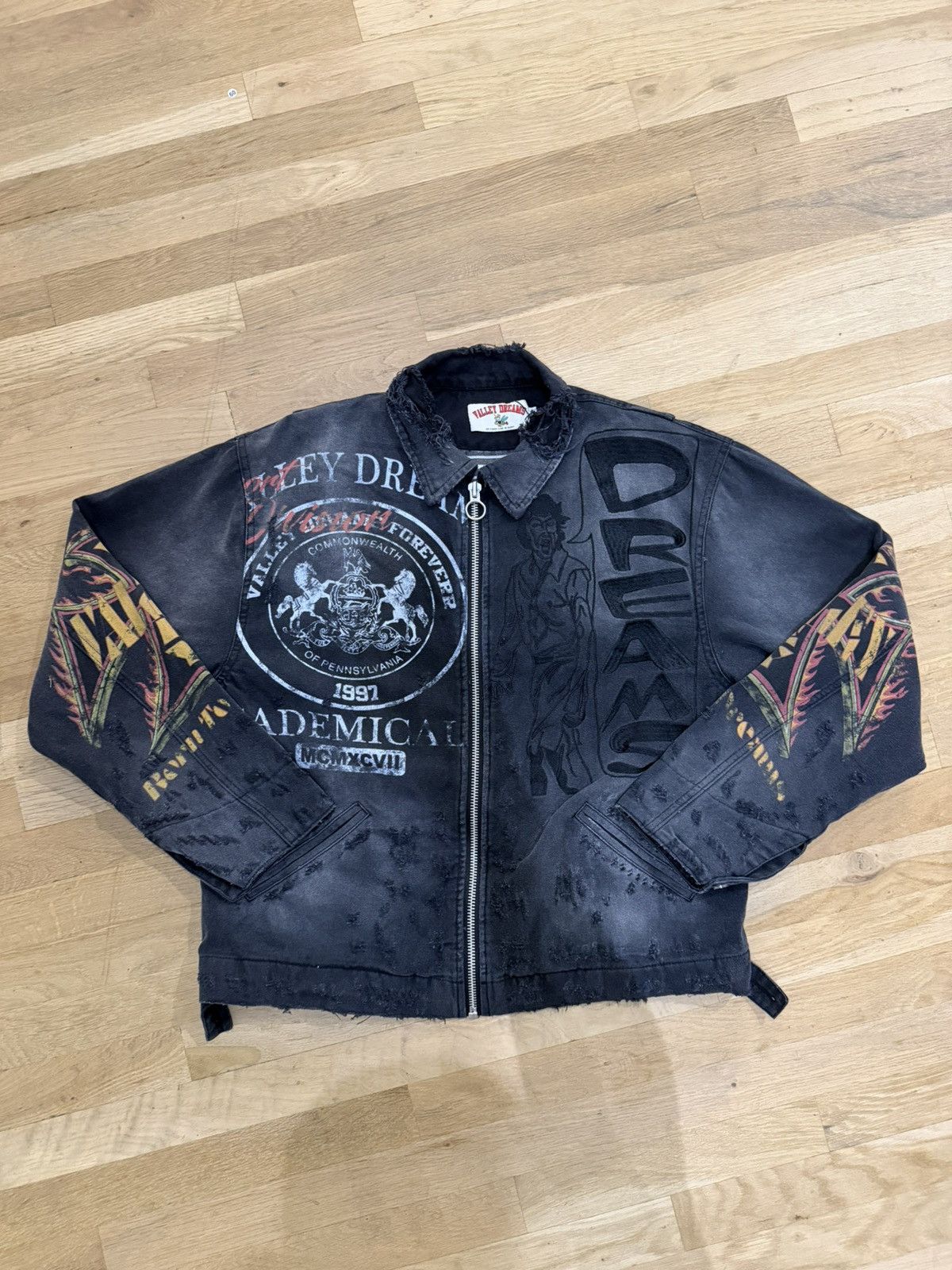 Vale VALE FOREVER DESTRUCTION WORK JACKET BLACK Size US M / EU 48-50 / 2 - 1 Thumbnail
