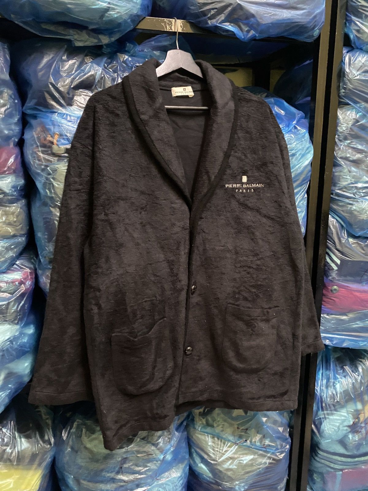 Pierre Balmain VINTAGE PIERRE BALMAIN DEEP PILE FLEECE JACKET Size US M / EU 48-50 / 2 - 3 Thumbnail