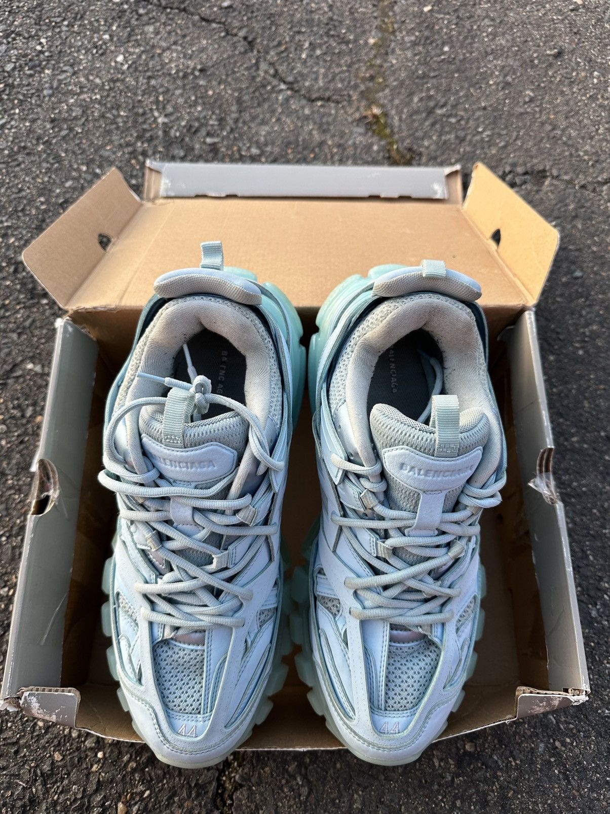 Balenciaga Balenciaga Track Blue Gel Size US 11 / EU 44 - 16 Thumbnail