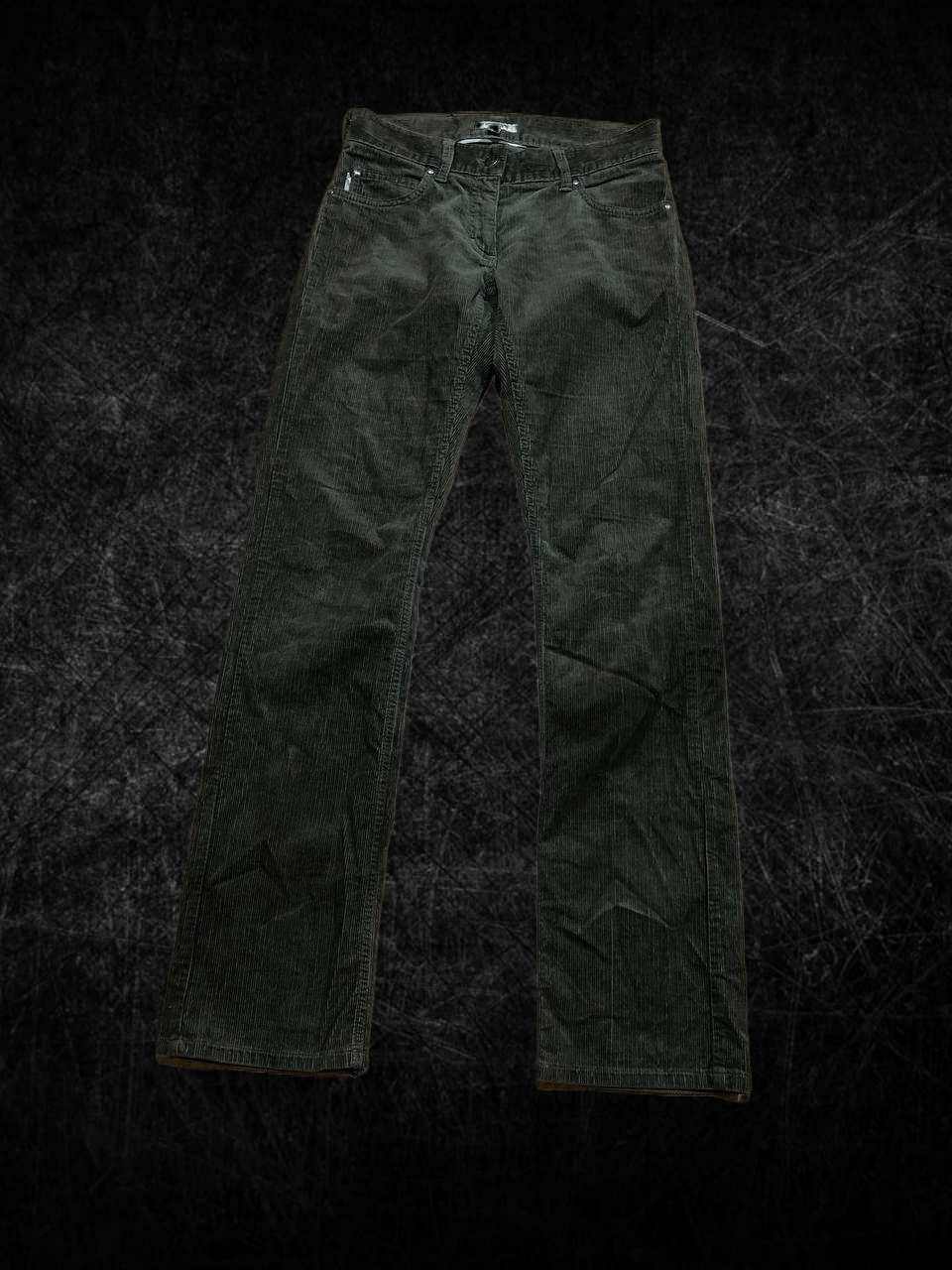 Burberry VINTAGE Velvet straight pants Burberry Brown Size US 28 / EU 44 - 1 Thumbnail