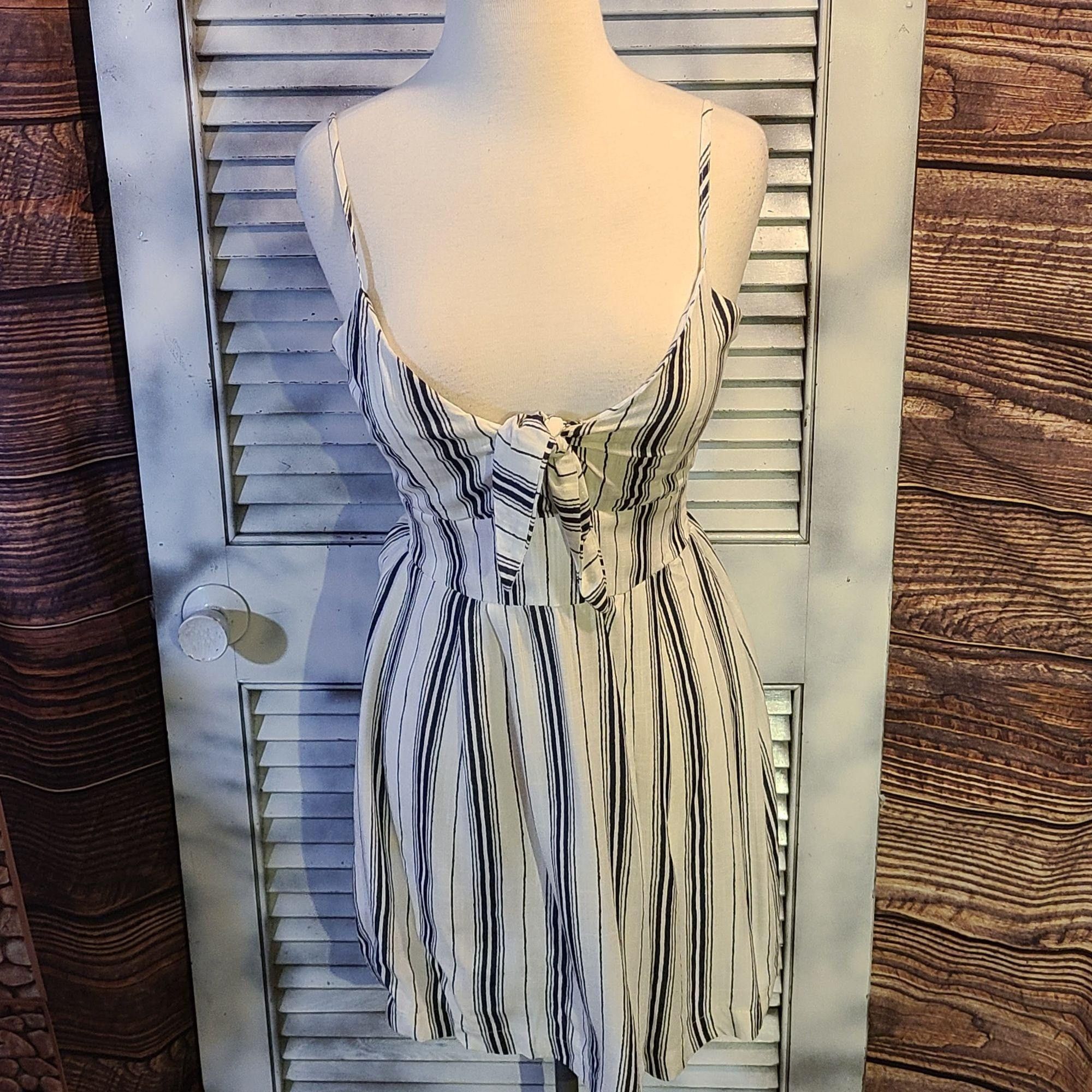Other Purple Snow Sm Striped Sundress Size S / US 4 / IT 40 - 10 Thumbnail