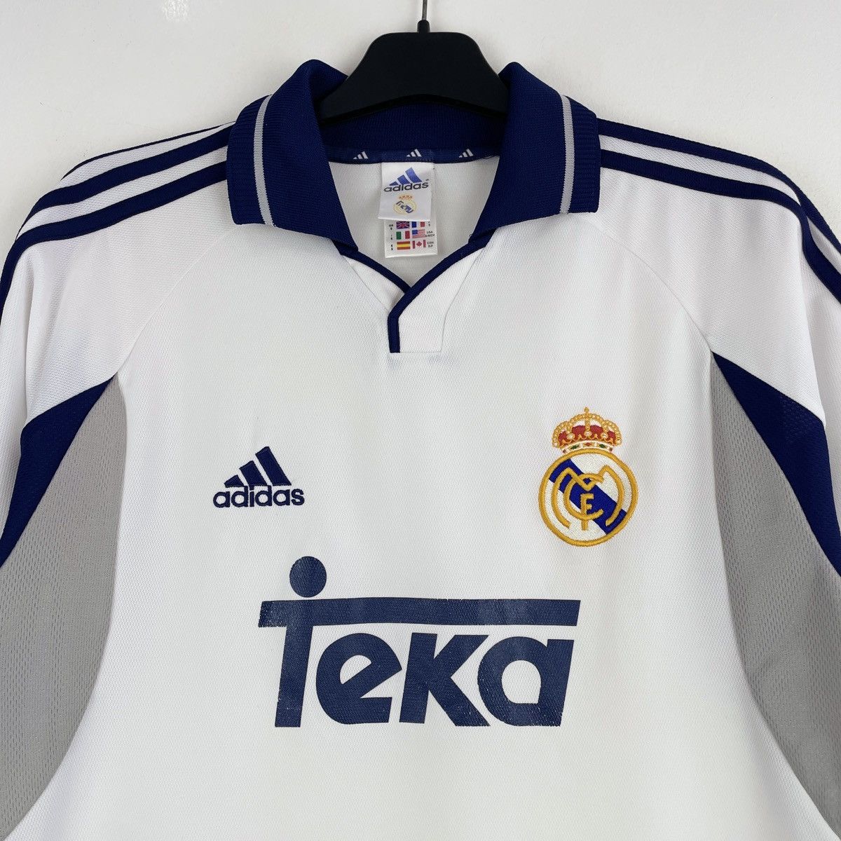 Adidas Vintage Real Madrid Home Jersey Shirt Rare 2000/2001 size S Size US S / EU 44-46 / 1 - 2 Thumbnail