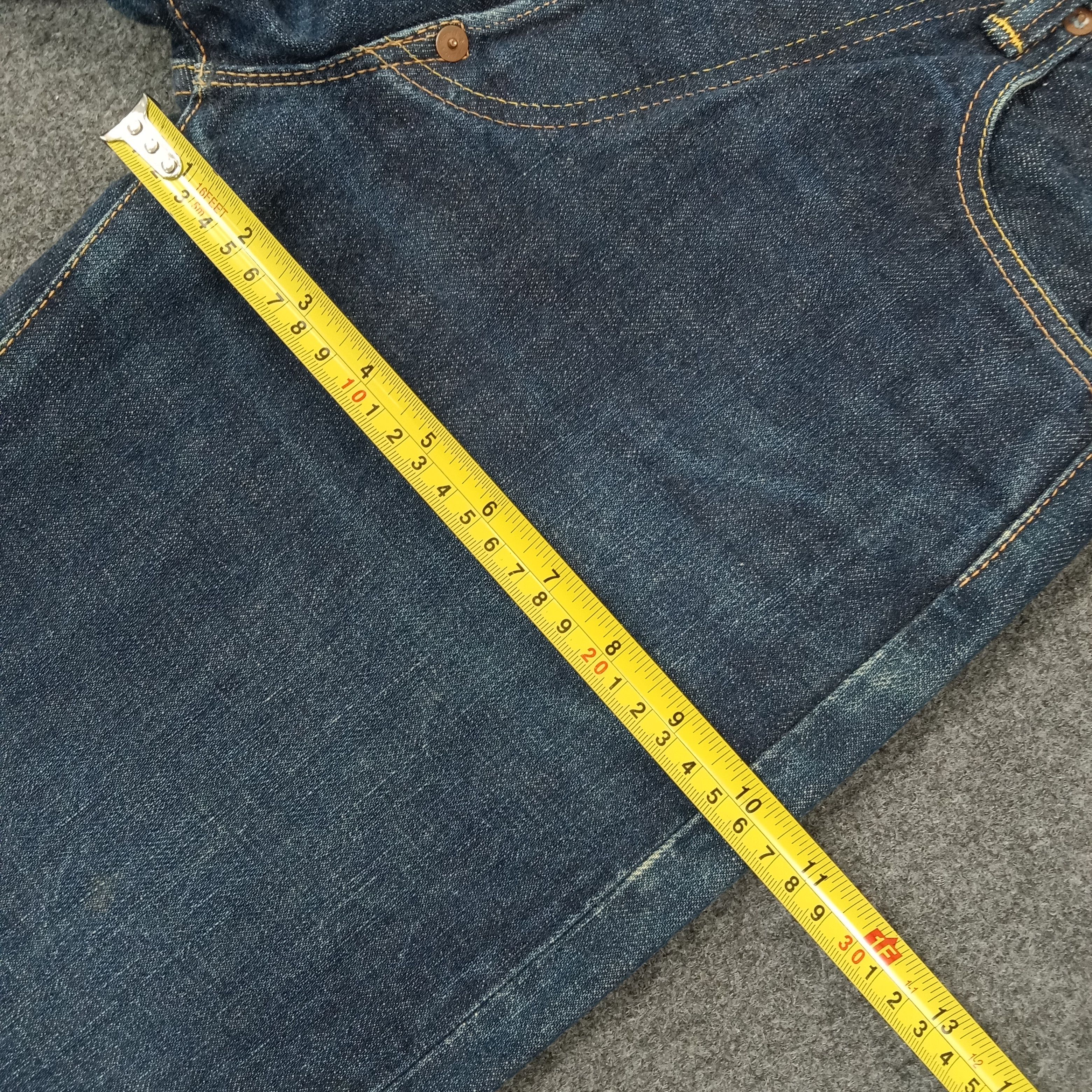 Evisu Evisu Selvedge Japanese Daicock Custom Denim Jeans C252N8 Size 24" / US 00 / IT 34 - 12 Thumbnail