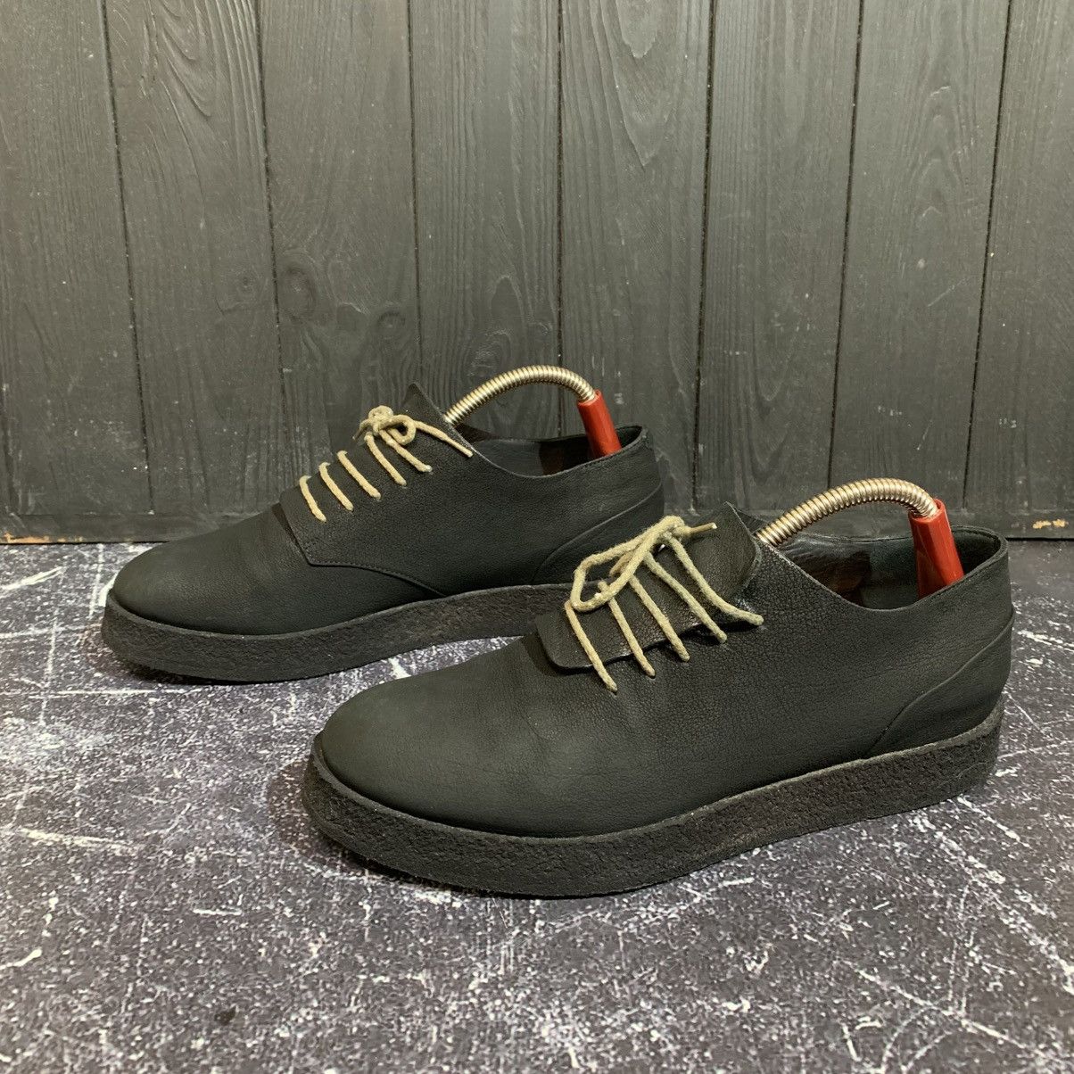 DEL CARLO DEL CARLO - Women’s Nubuck Leather Shoes 39 Rick Owens Style Size US 9 / IT 39 - 3 Thumbnail