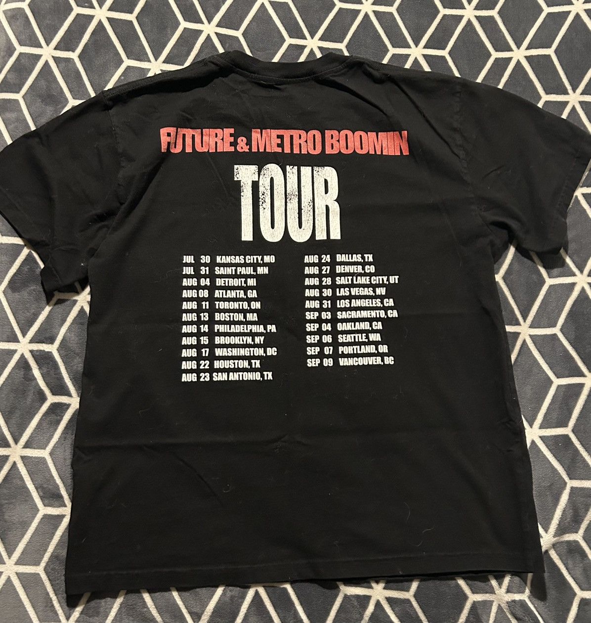 Future × Japanese Brand × Metro Boomin Future & Metro Boomin Tour Shirt L Size US L / EU 52-54 / 3 - 2 Thumbnail