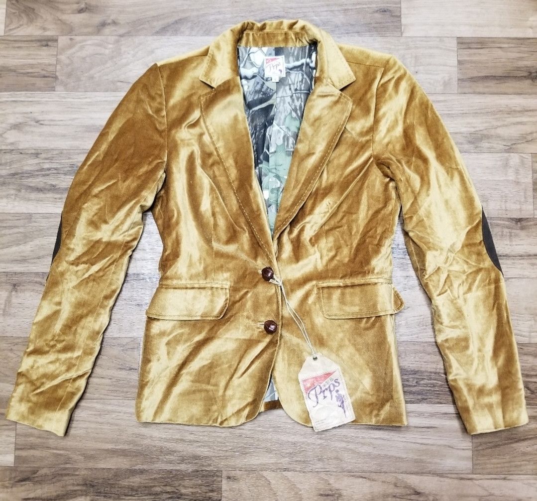 NWT!! PRPS Velvet Slim-fit Sportcoat Blazer /Sz S
