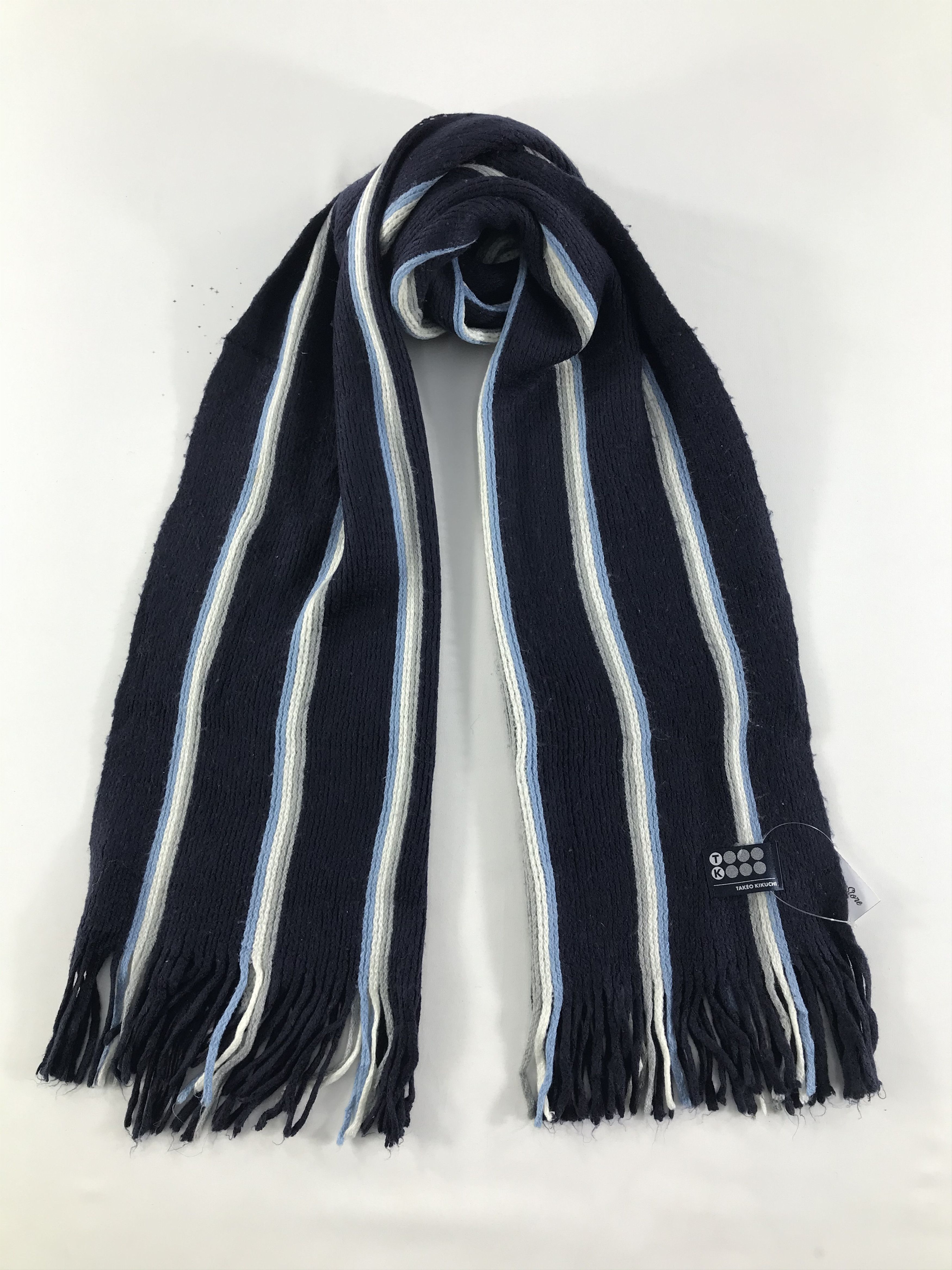 Takeo Kikuchi × Vintage Takeo Kikuchi Scarf / Muffler / Neckwear - WW2246 Size ONE SIZE - 1 Thumbnail