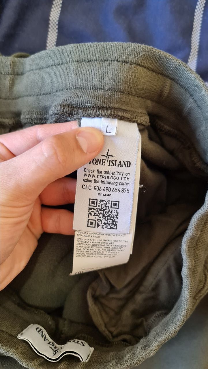 Stone Island Stone Island Green Patch Sweatpants Size US 38 / EU 54 - 7 Thumbnail