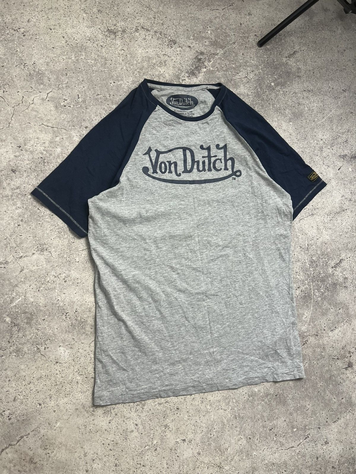 Japanese Brand Von Dutch T-shirt Streetwear Vintage Size US L / EU 52-54 / 3 - 2 Thumbnail