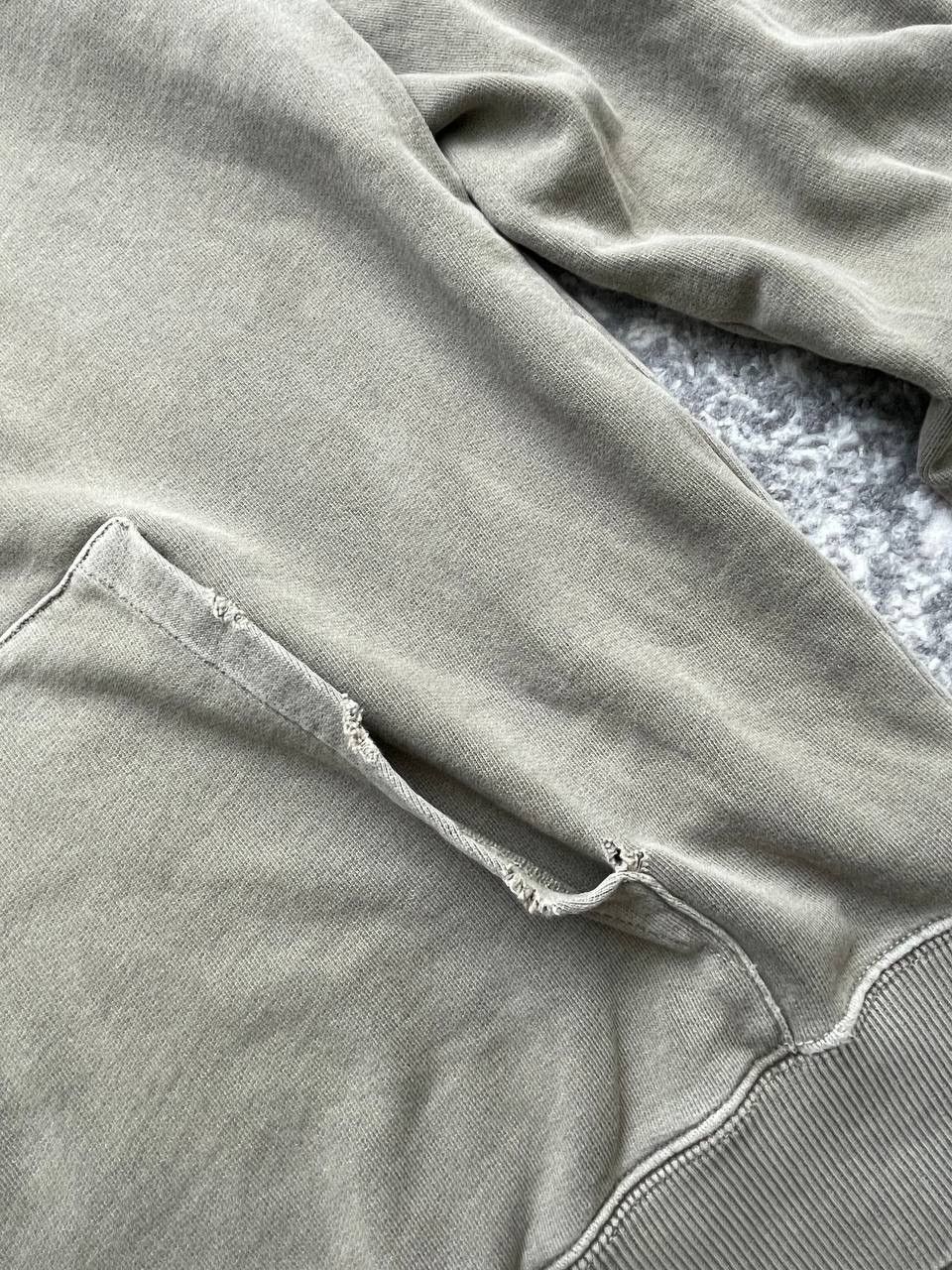 Saint Laurent Paris Saint laurent paris avantgarde distressed hoodie Size US L / EU 52-54 / 3 - 6 Thumbnail