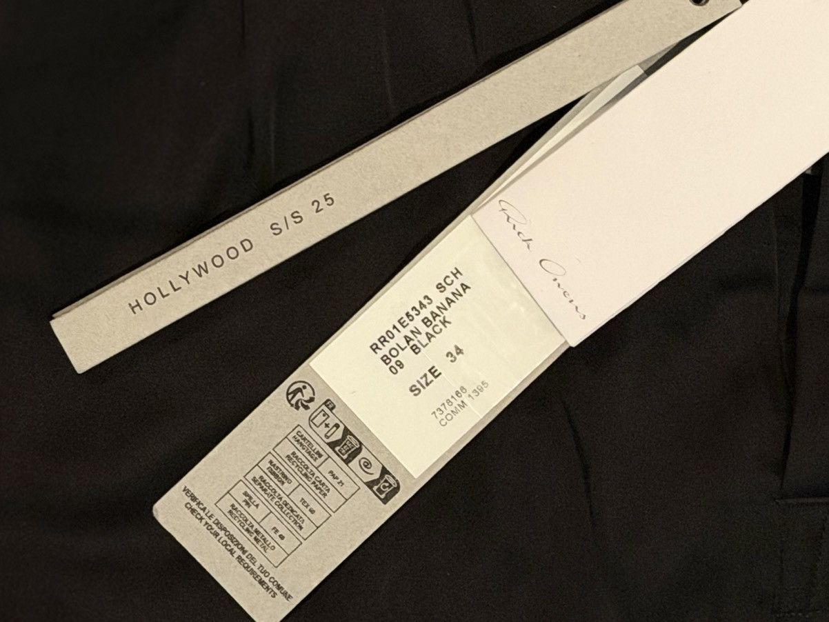Rick Owens Rick Owens : Hollywood Banana Bolan Trousers Size US 34 / EU 50 - 5 Thumbnail