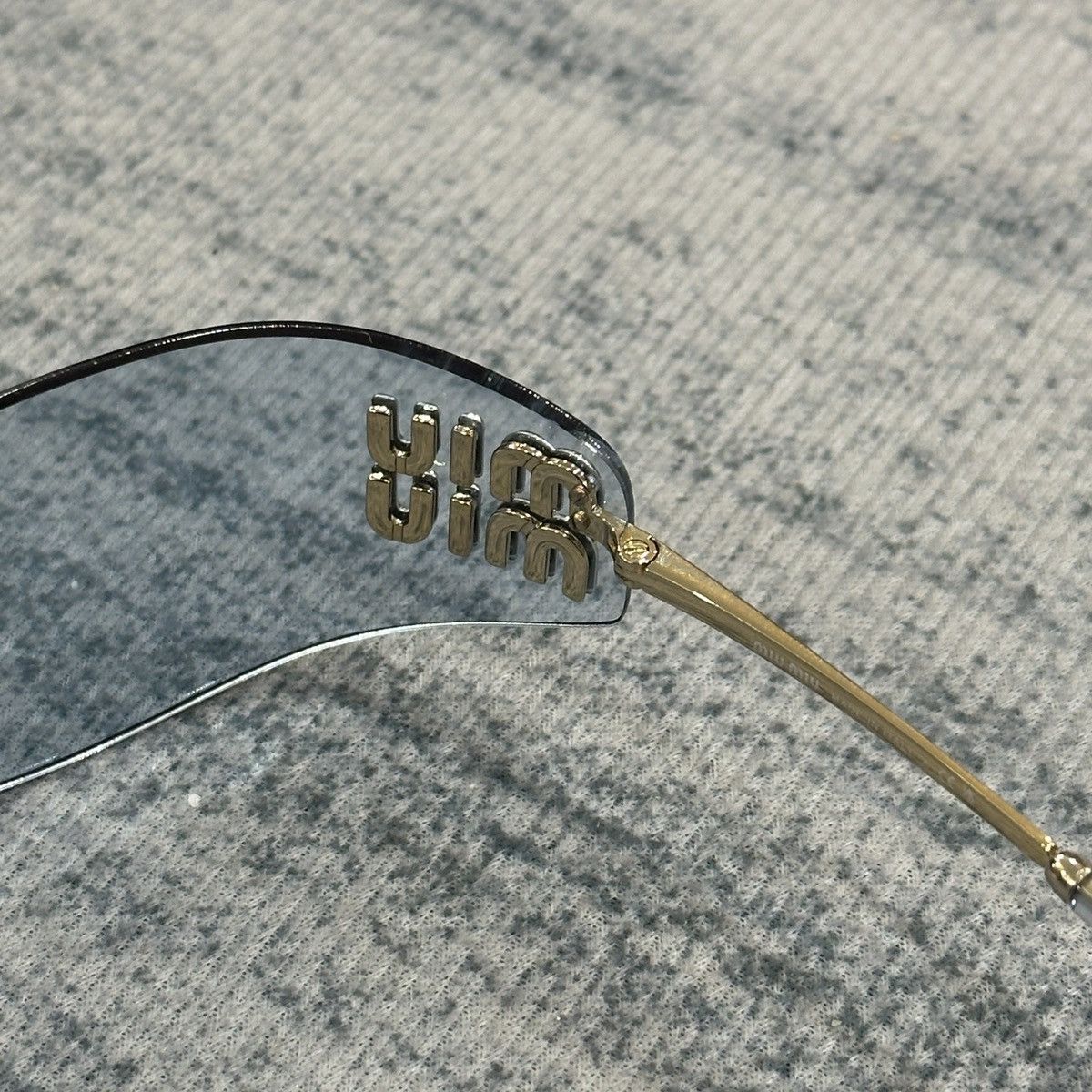Miu Miu MIU MIU 0MU A51S ZVN10P SUNGLASSES Size ONE SIZE - 9 Thumbnail