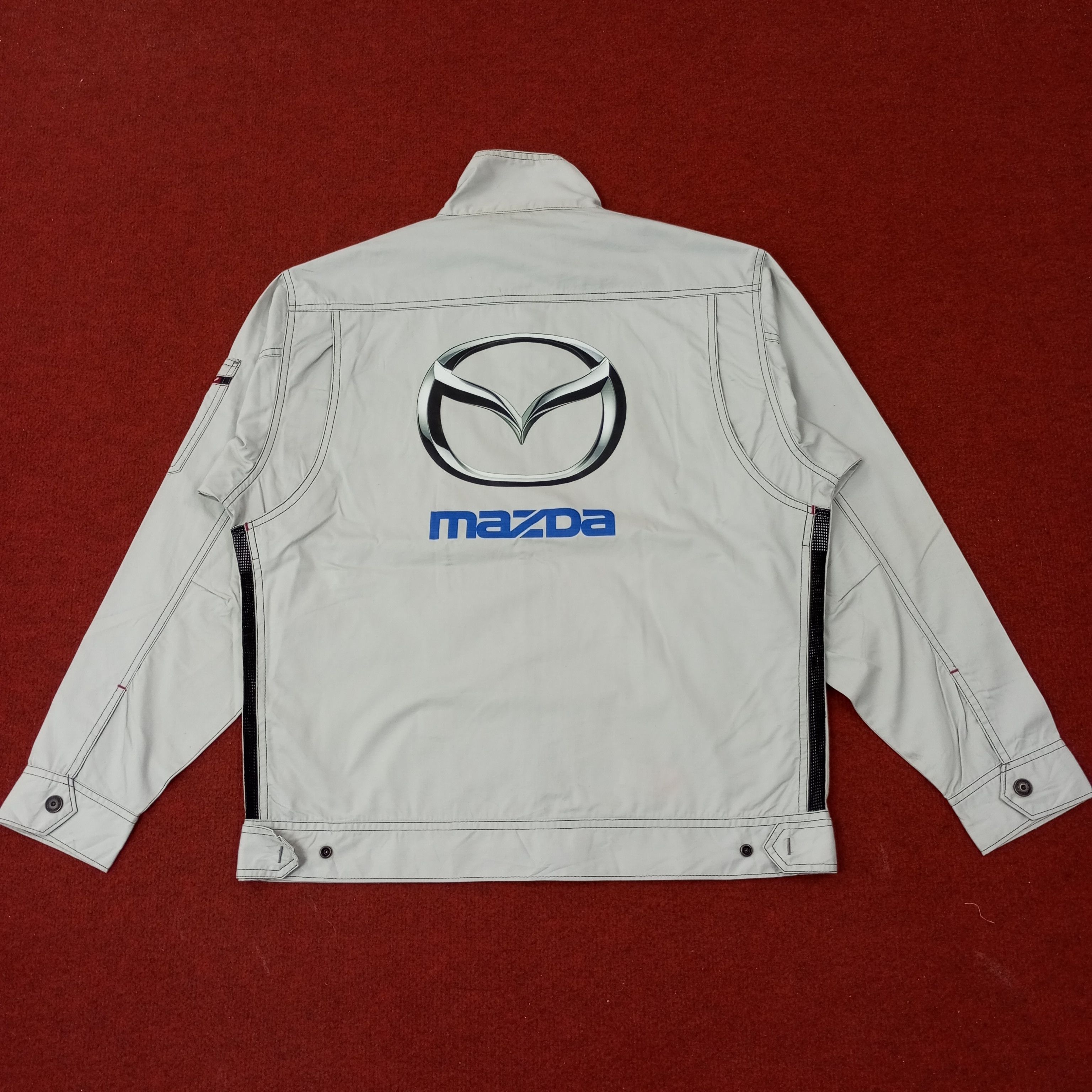 Vintage Mazda Japanese Motorsports Custom Art Jacket Size US M / EU 48-50 / 2 - 1 Thumbnail