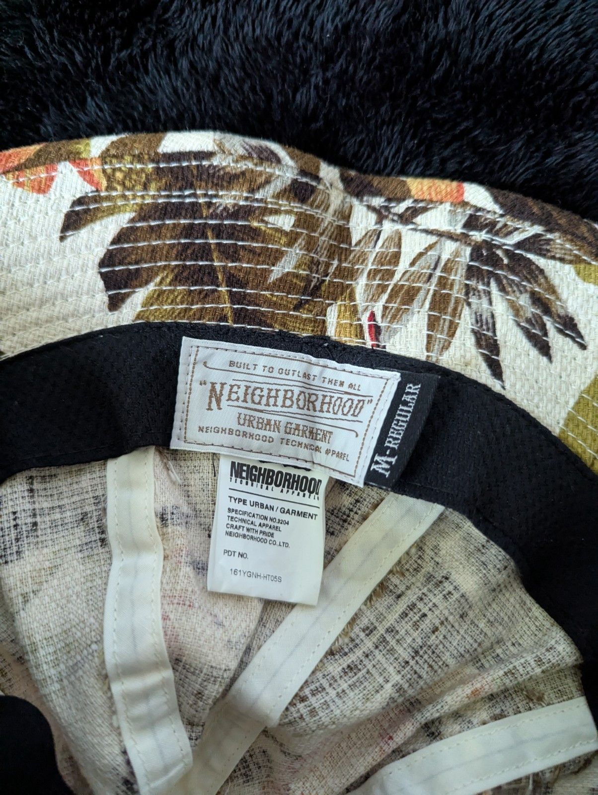 Neighborhood Hawaiian Bucket Hat (White) Size ONE SIZE - 2 Thumbnail