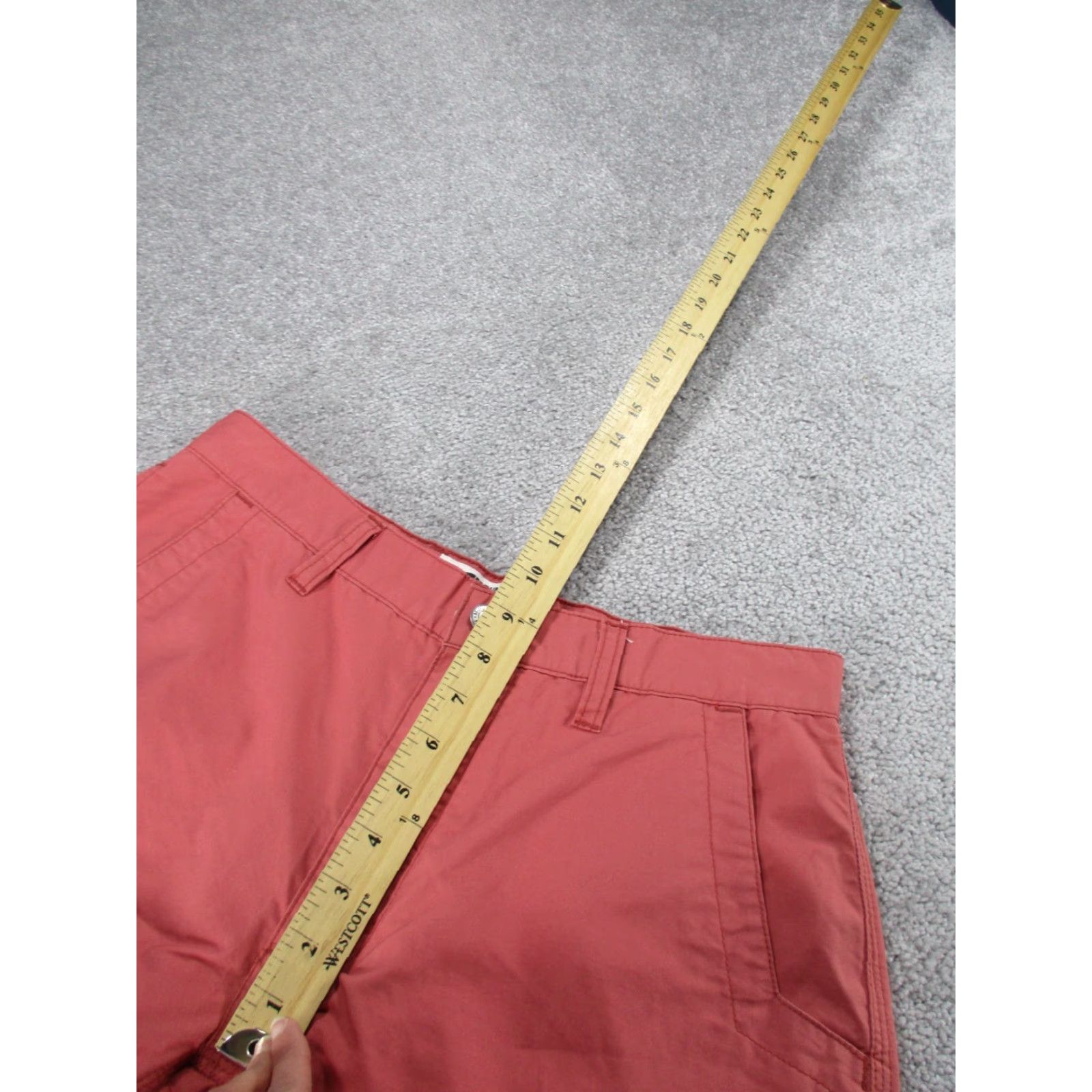 Mountain Khakis MOUNTAIN KHAKIS Shorts Mens 30 Light Red Cotton Blend Chino Relaxed Fit 8" Utility Casual Mens Size US 30 / EU 46 - 5 Thumbnail