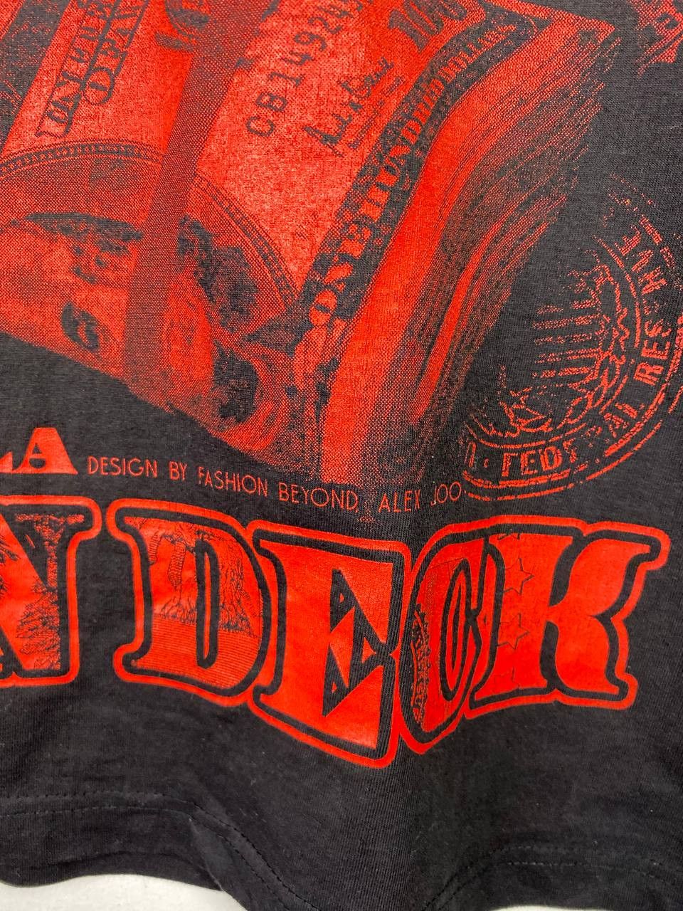 Vintage vintage hustle up hiphop all over print rap tee Size US XXL / EU 58 / 5 - 4 Thumbnail