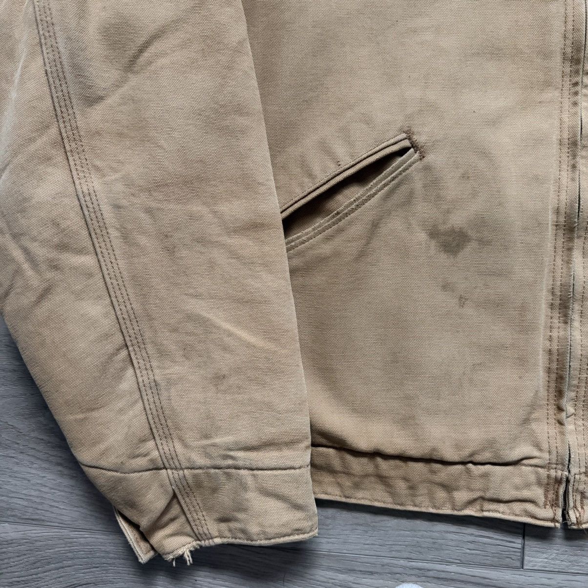 Carhartt vintage j01 BRN carhartt Detroit jacket XL Size US XL / EU 56 / 4 - 5 Thumbnail