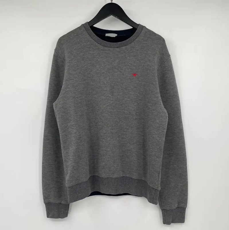 Dior Dior Gray Cotton Long Sleeve Sweatshirt for Men 0089 Size US S / EU 44-46 / 1 - 1 Thumbnail