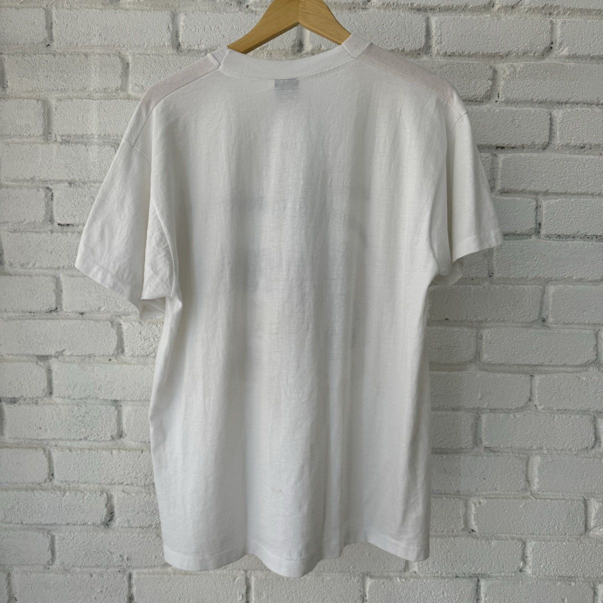 Vintage 88’s Super Sheik Condom Man Tee Size US XL / EU 56 / 4 - 2 Thumbnail