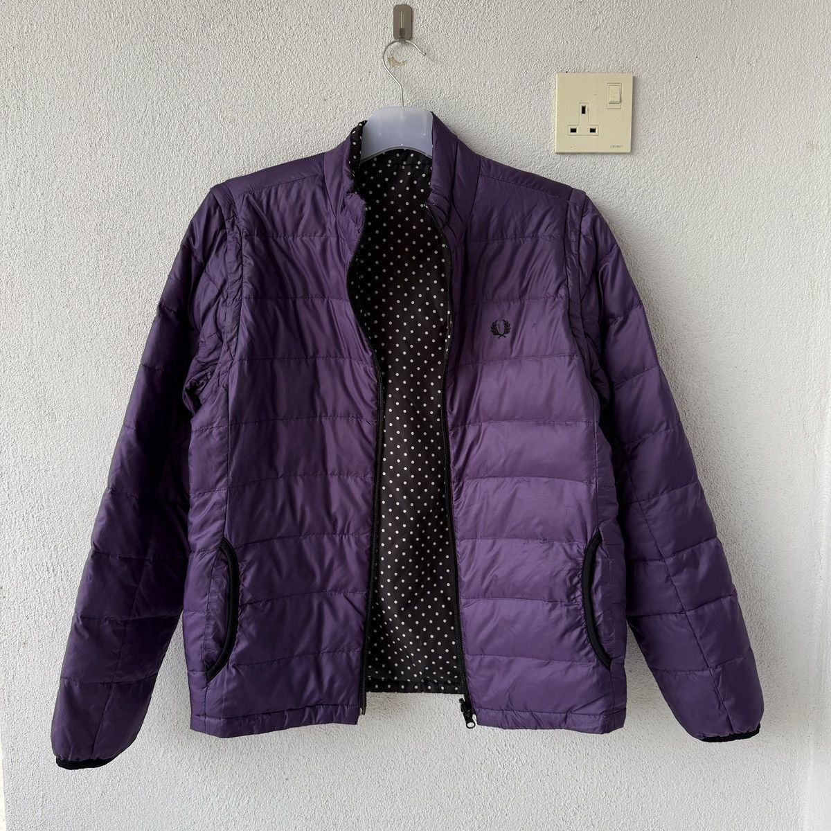 Fred Perry FRED PERRY reversible bomber jacket Size M / US 6-8 / IT 42-44 - 2 Thumbnail