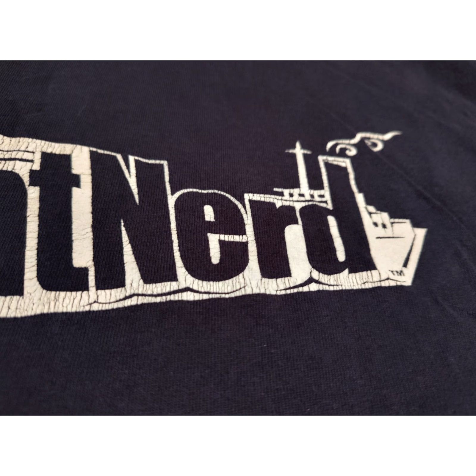 Hanes Vintage Hanes Men's Blue Crew Neck T-Shirt XL Boat Nerd Ship Graphic Casual Size US XL / EU 56 / 4 - 6 Thumbnail