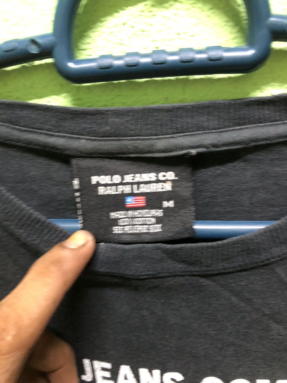 RRL Ralph Lauren Vintage POLO JEANS COMPANY RALPH LAUREN BIG LOGO tshirt Size US M / EU 48-50 / 2 - 5 Thumbnail