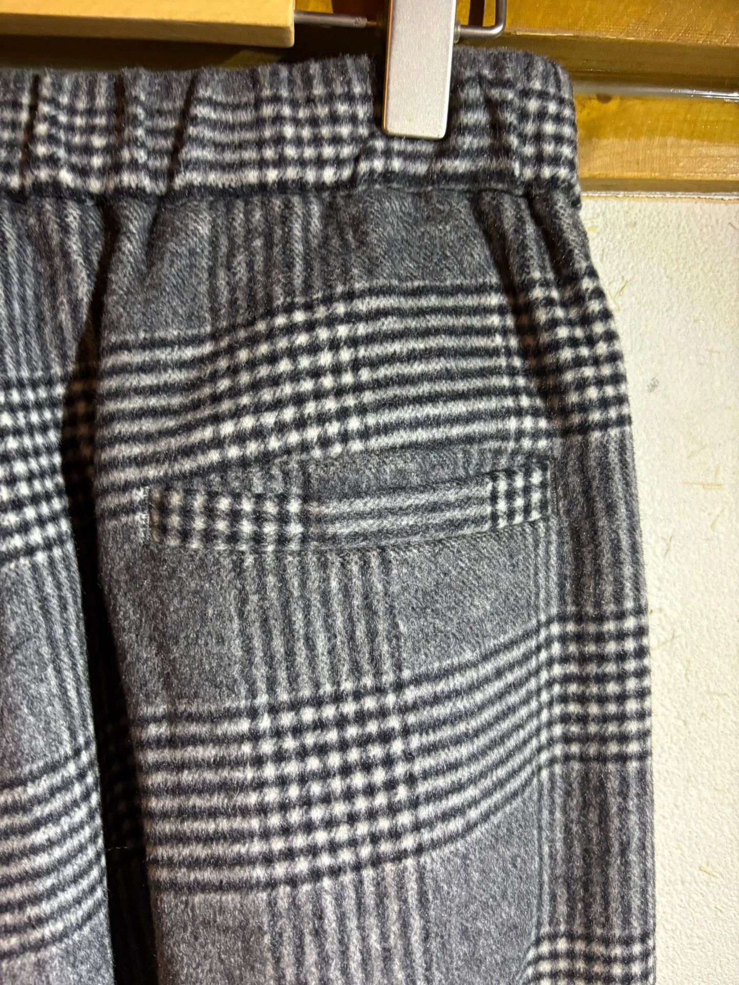 Other H BEAUTY YOUTH Wool/Cashmere Check DP Dress Pants L Size US 34 / EU 50 - 7 Thumbnail