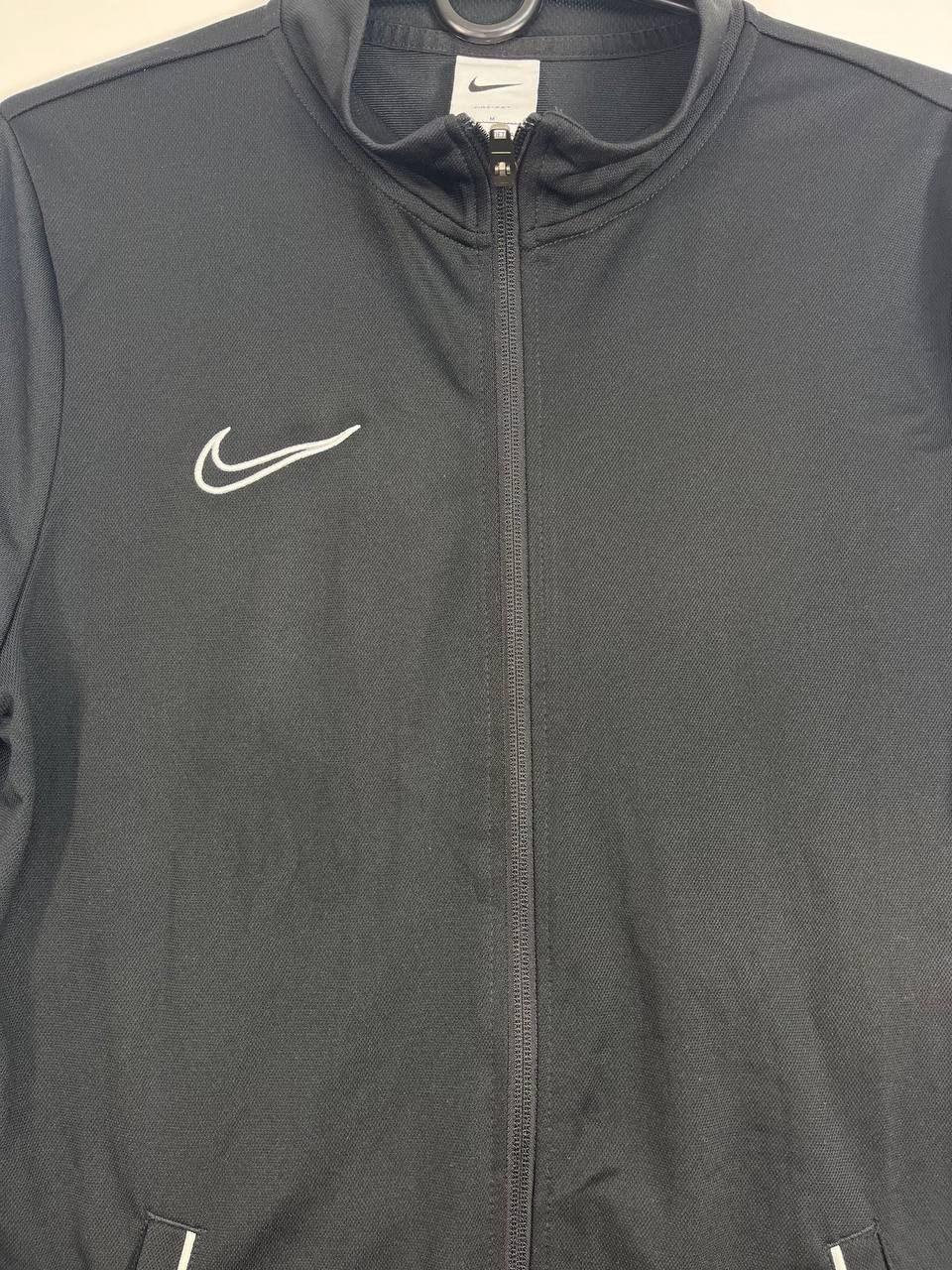 Nike Nike Dri Fit Black Full Zip Track Jacket Mens Size M Size US M / EU 48-50 / 2 - 2 Thumbnail