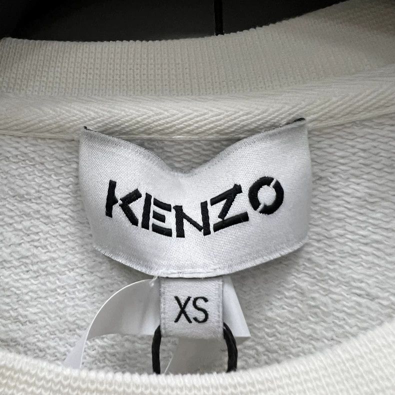 Kenzo KENZO White patterned hoodie Size XS / US 0-2 / IT 36-38 - 3 Thumbnail