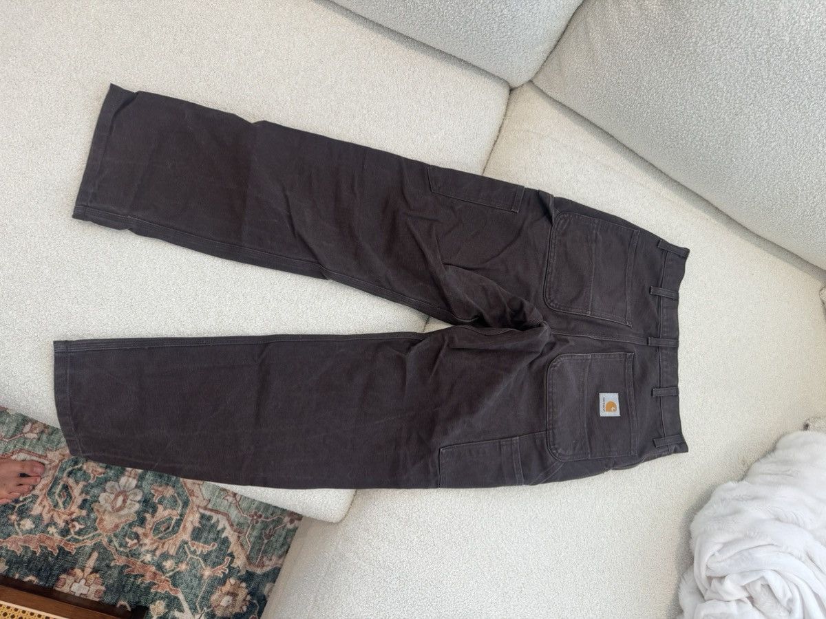 Carhartt Wip 29x32 Carhartt WIP Single Knee Pant Brown Size US 29 - 2 Thumbnail