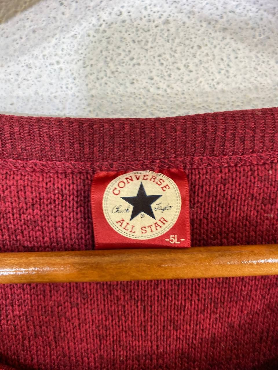 Converse converse all star sweatshirt embroided logo Size US XXL / EU 58 / 5 - 5 Thumbnail