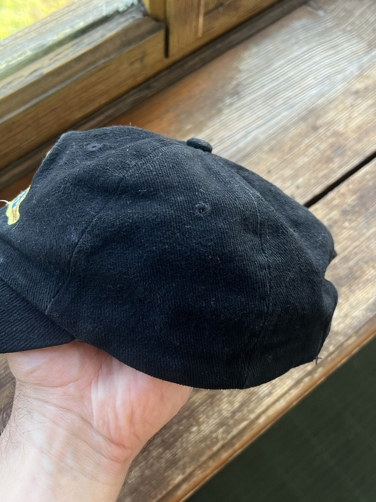 Vintage Vintage 90s Hat Kuchen Teufel Hunden Graphic Cap Black Size ONE SIZE - 11 Thumbnail