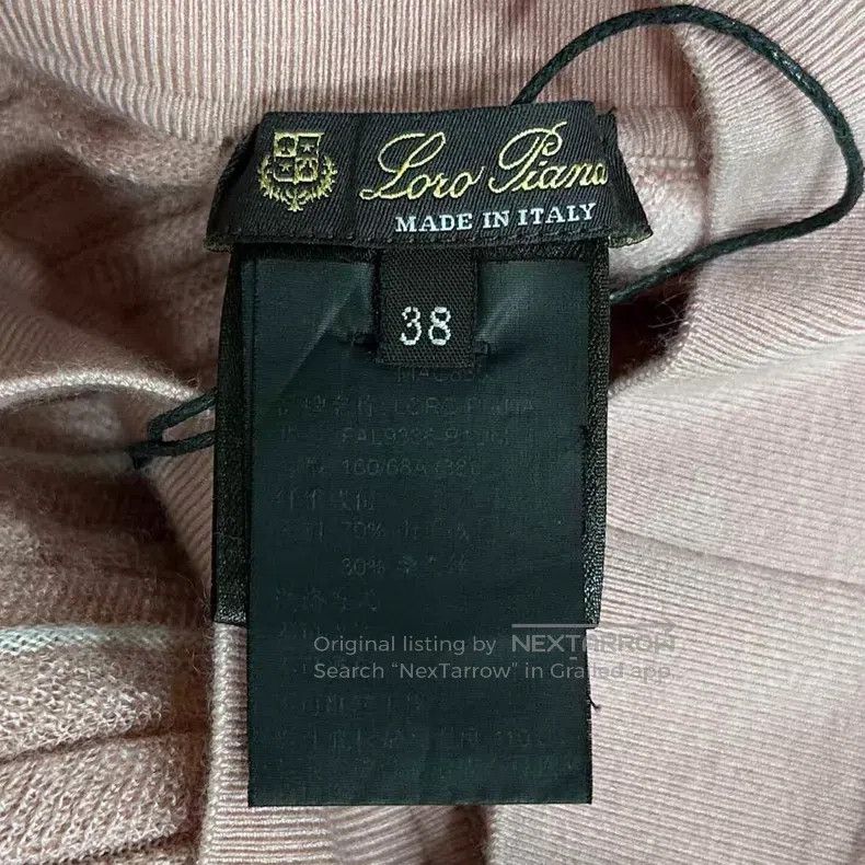 Loro Piana Loro Piana Pink Cashmere Pleated Skirt Size 25" / US 0 / IT 36 - 4 Thumbnail