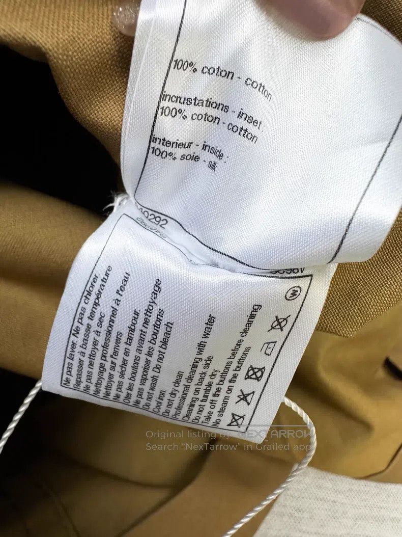 Chanel Chanel 20C track station series eight-pocket khaki colour Size XS / US 0-2 / IT 36-38 - 7 Thumbnail