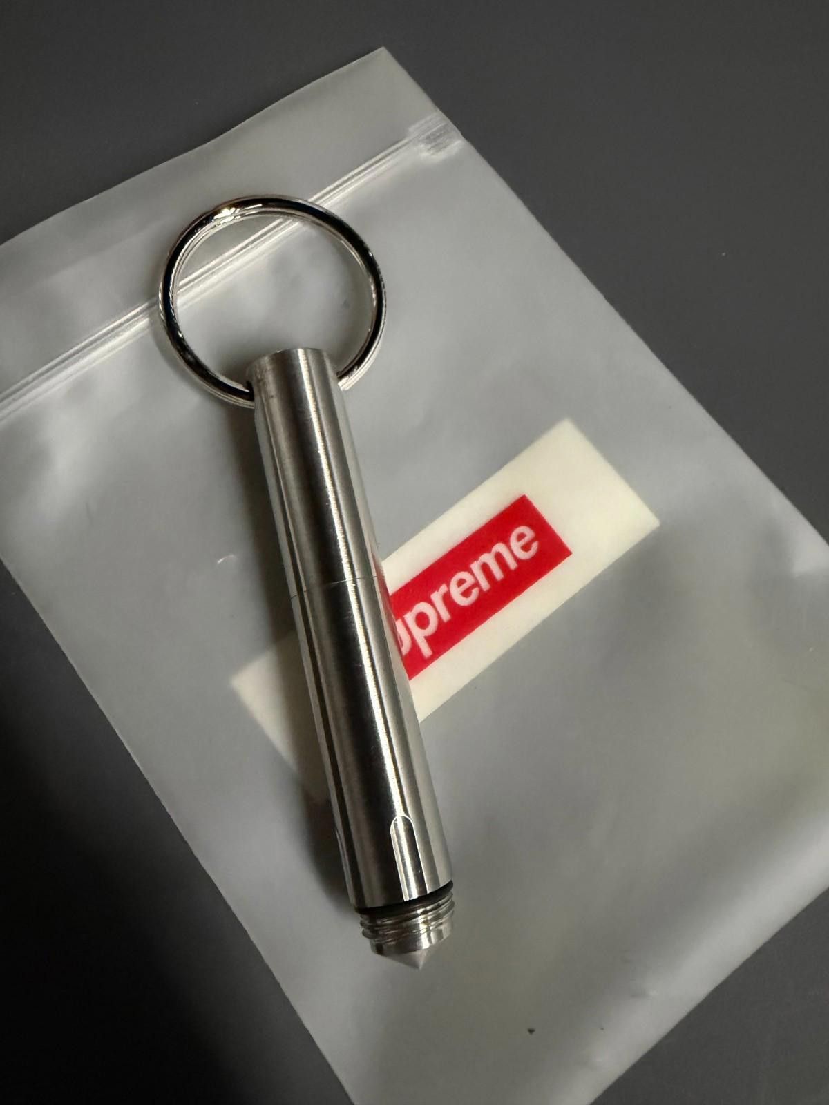 Supreme Supreme Steel Pen Keychain Silver SS16 Size ONE SIZE - 4 Thumbnail