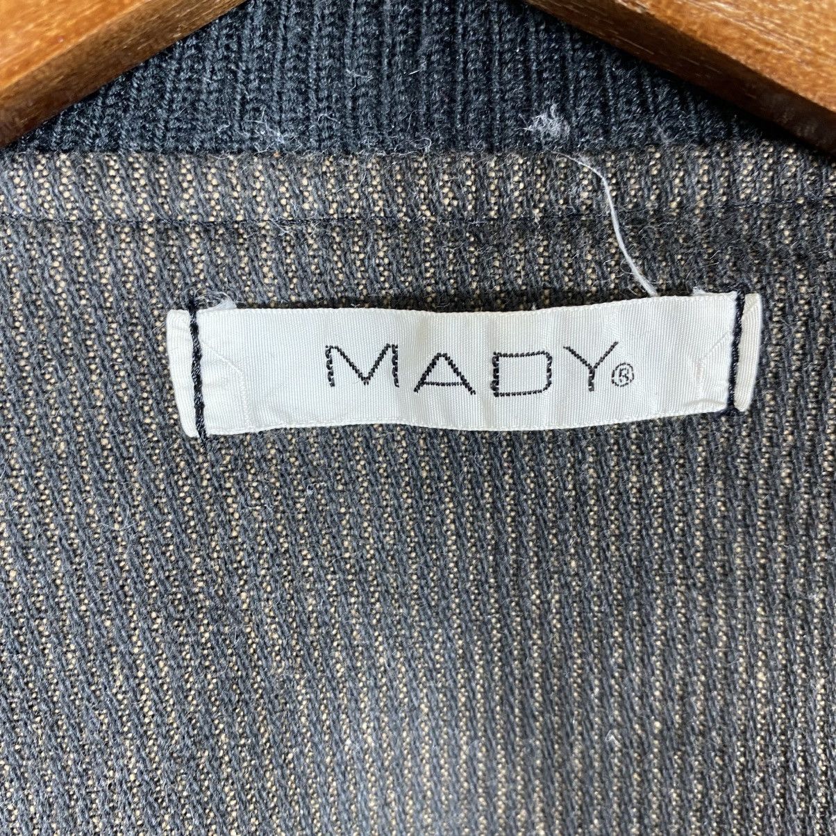 Japanese Brand Vintage Mady Club Varsity Jacket L Size Grey/Black Colour Size US L / EU 52-54 / 3 - 8 Thumbnail