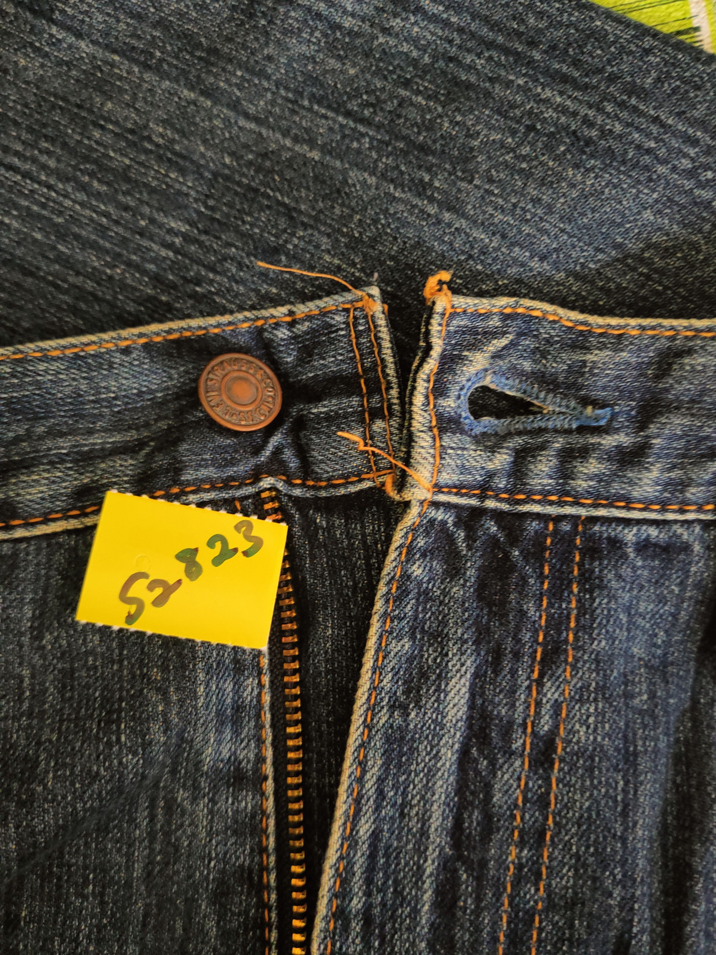 Levi's Levi's Dark Blue Distressed Ripped Jeans #S2823 Size US 36 / EU 52 - 17 Thumbnail