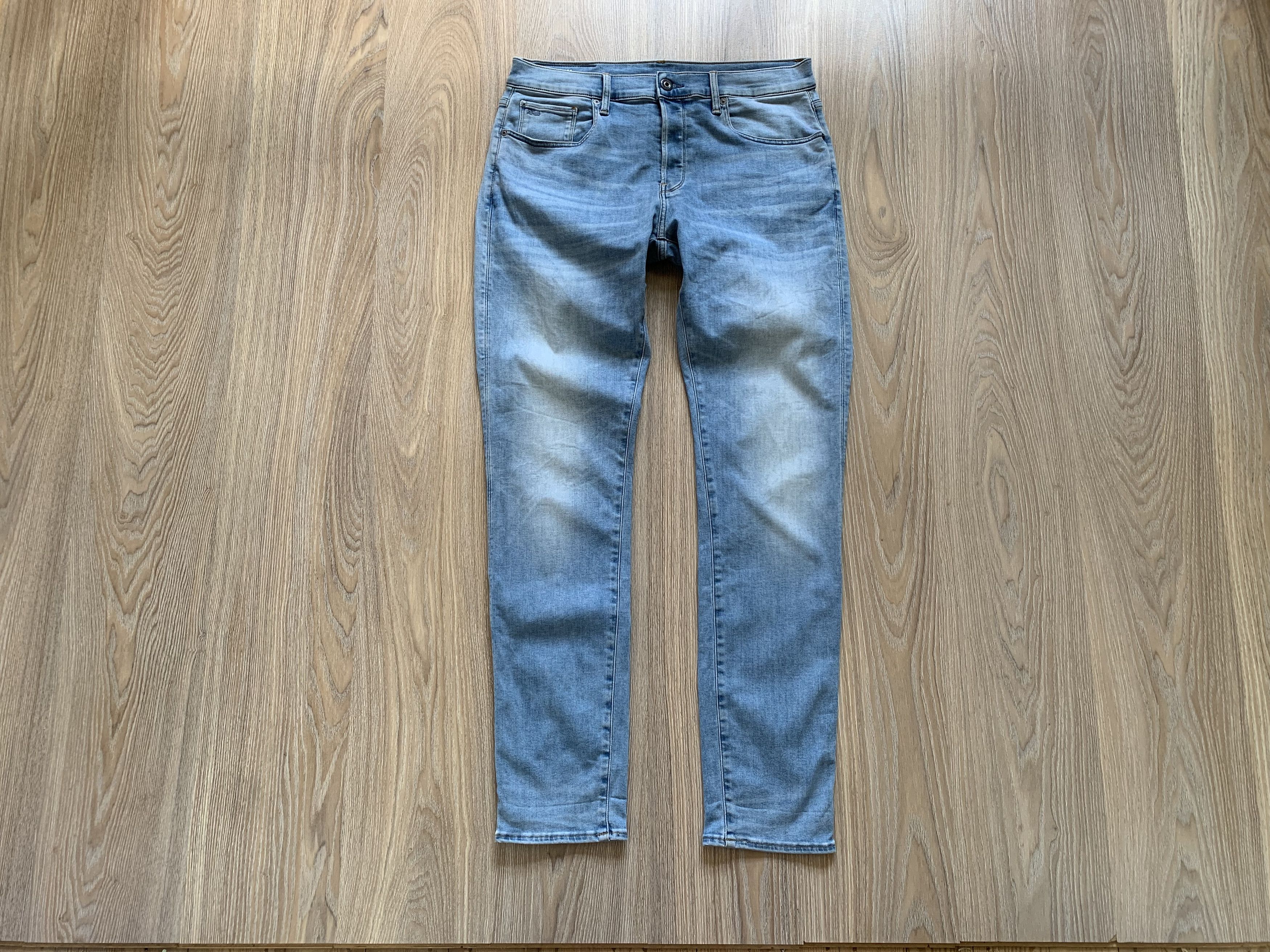 G-Star × Vintage G Star Raw 3301 Slim Denim Jeans Size US 34 / EU 50 - 1 Thumbnail