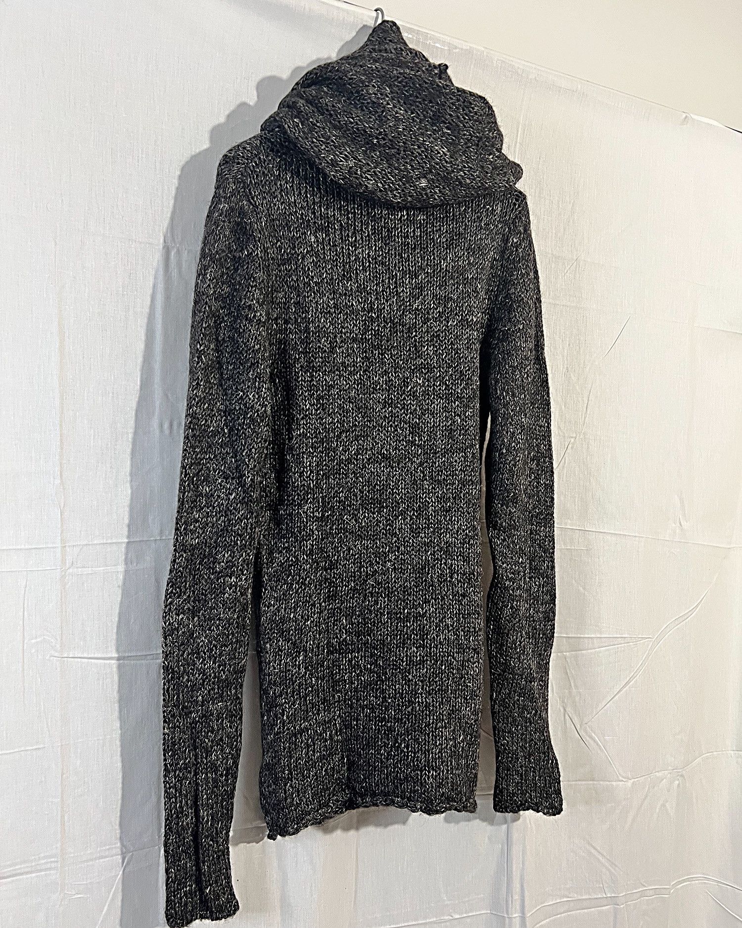 Isabel Benenato Alpaca Sweater + Collar Scarf Size US L / EU 52-54 / 3 - 6 Thumbnail