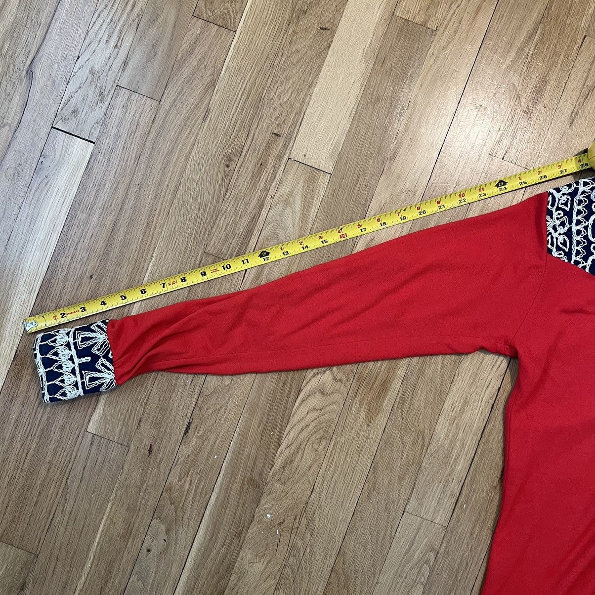 Vintage Vintage Dagger Shirt Mens Small Western Pearl Button Up Red Size US S / EU 44-46 / 1 - 7 Thumbnail