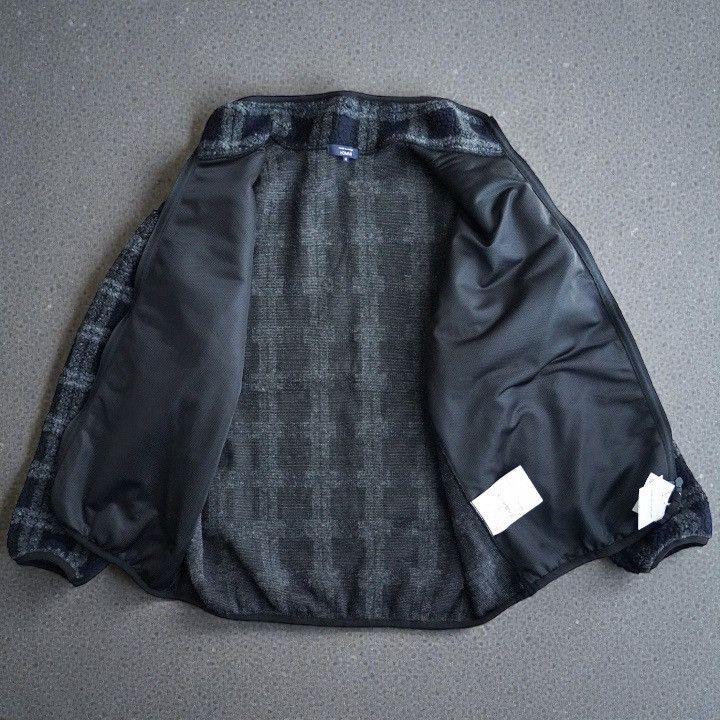 Comme des Garcons Homme NWT 25AW COMME des GARCONS HOMME Wool Fleece Jacket Check S Size US S / EU 44-46 / 1 - 4 Thumbnail