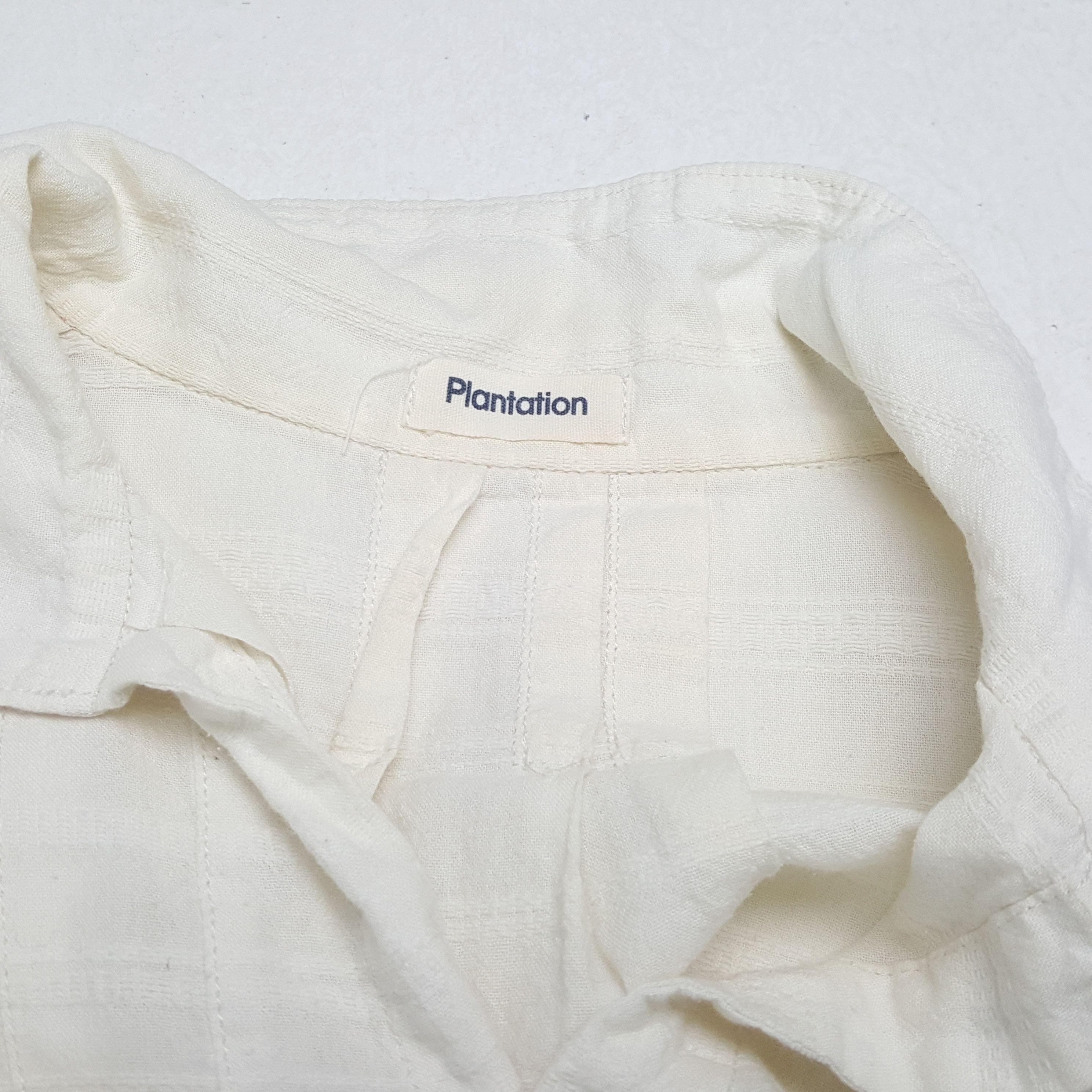 Issey Miyake × Japanese Brand × Vintage Vintage PLANTATION by ISSEY MIYAKE Japanese Brand Shirts Size M / US 6-8 / IT 42-44 - 9 Thumbnail
