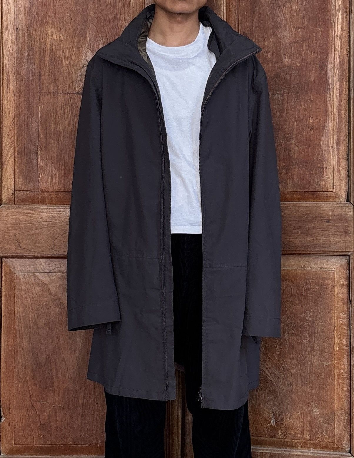 Prada FREE TAX! 2000s Goretex Convertible Hooded Coat Jacket Size US L / EU 52-54 / 3 - 25 Thumbnail