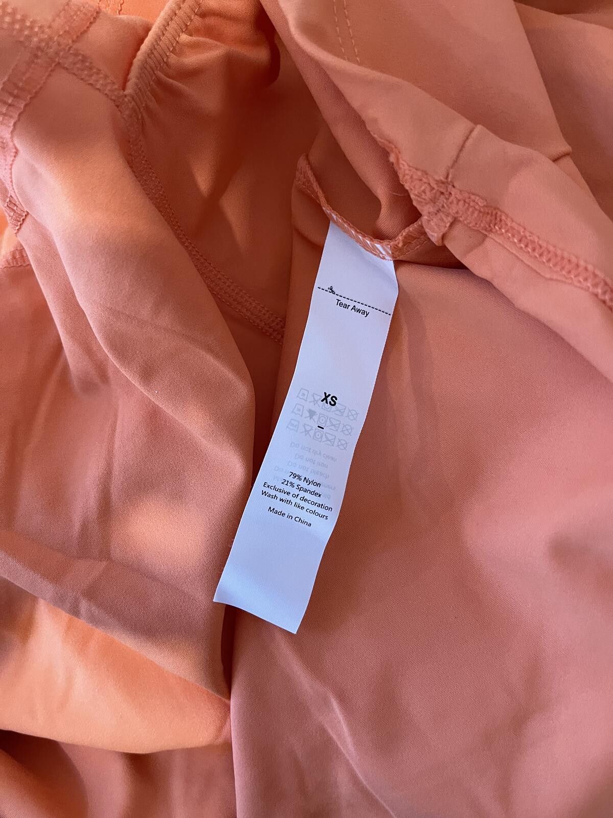 The Unbranded Brand Orange Halter Neck Dress XS Size XS / US 0-2 / IT 36-38 - 3 Thumbnail