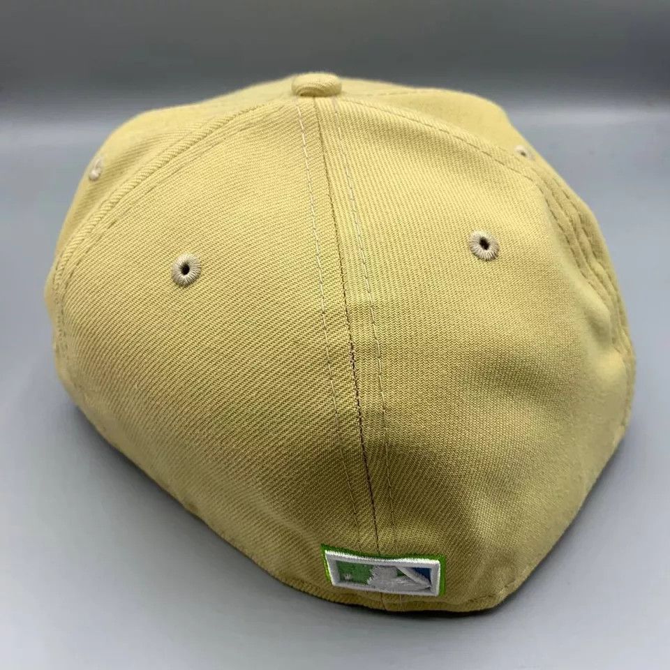 New Era Milwaukee Brewers Hat Men 7 1/2 59Fifty New Era Fitted Cap Size ONE SIZE - 6 Thumbnail