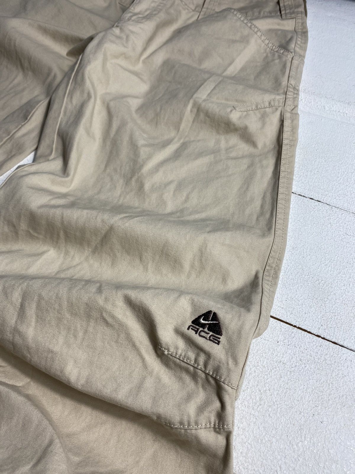 Nike ACG × Vintage 90s🔥NIKE ACG FLARE RELAXED FIT WOMENS GORPCORE Y2K PANTS Size 27" / US 4 / IT 40 - 3 Thumbnail