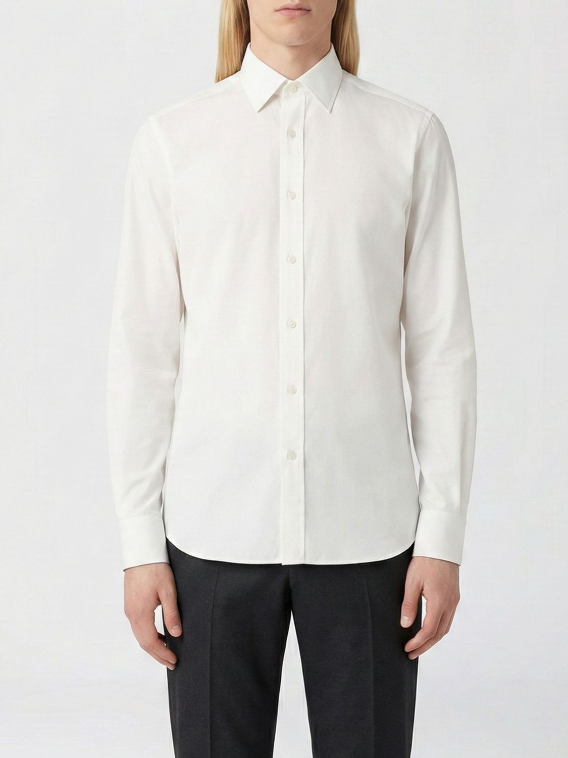 Tom Ford Tom Ford Shirt Men White Size US XXS / EU 40 - 1 Thumbnail